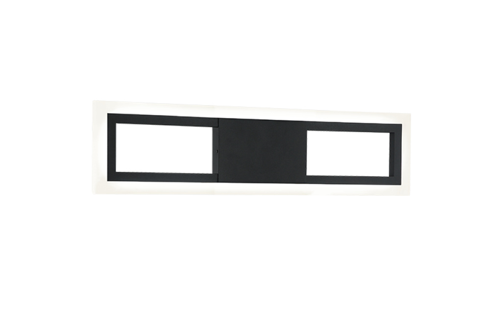 Valance Matte Black Wall Sconce