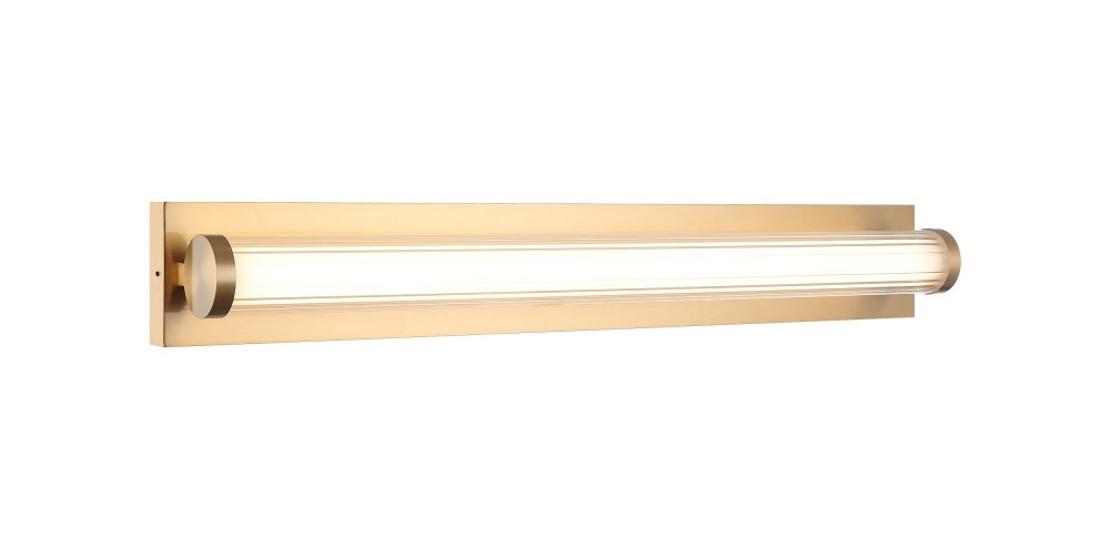 Athena Aged Gold Brass Wall Sconce