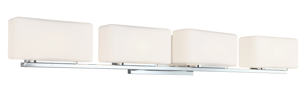 Chiclet Chrome Wall Sconce