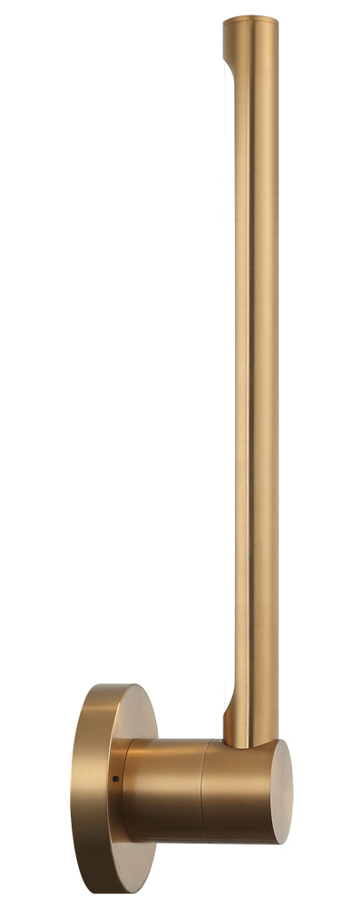 Novelle Aged Gold Brass Wall Sconce