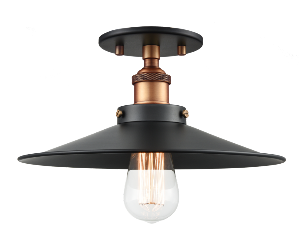 Bulstrode's Workshop Aged Gold Brass Ceiling Mount