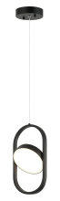 Matteo Lighting C32301BK - Kennedy Black Pendant