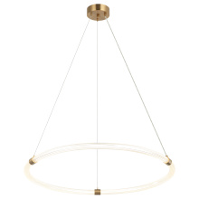Matteo Lighting C34832AG - Inkara Aged Gold Brass Pendant