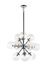 Matteo Lighting C62812CHCL - Soleil Chrome Chandelier