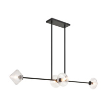 Matteo Lighting C81744BKCL - Novo Black Pendants