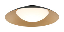 Matteo Lighting M17011MB - Caravon Black Ceiling Mount