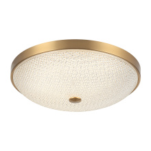 Matteo Lighting M19316AG - Bella Aged Gold Brass Flush Mounts