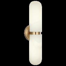 Matteo Lighting S01912AG - Capsula Aged Gold Brass Wall Sconce