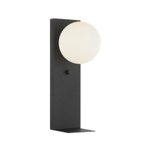 Matteo Lighting S17801MB - Stanley Matte Black Wall Sconce