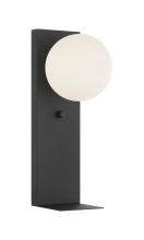 Matteo Lighting S17801MB - Stanley Matte Black Wall Sconce