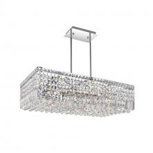 CWI Lighting 8030P30C-RC - Colosseum 10 Light Down Chandelier With Chrome Finish