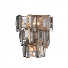 CWI Lighting 9903W10-3-193 - Quida 3 Light Wall Sconce With Champagne Finish