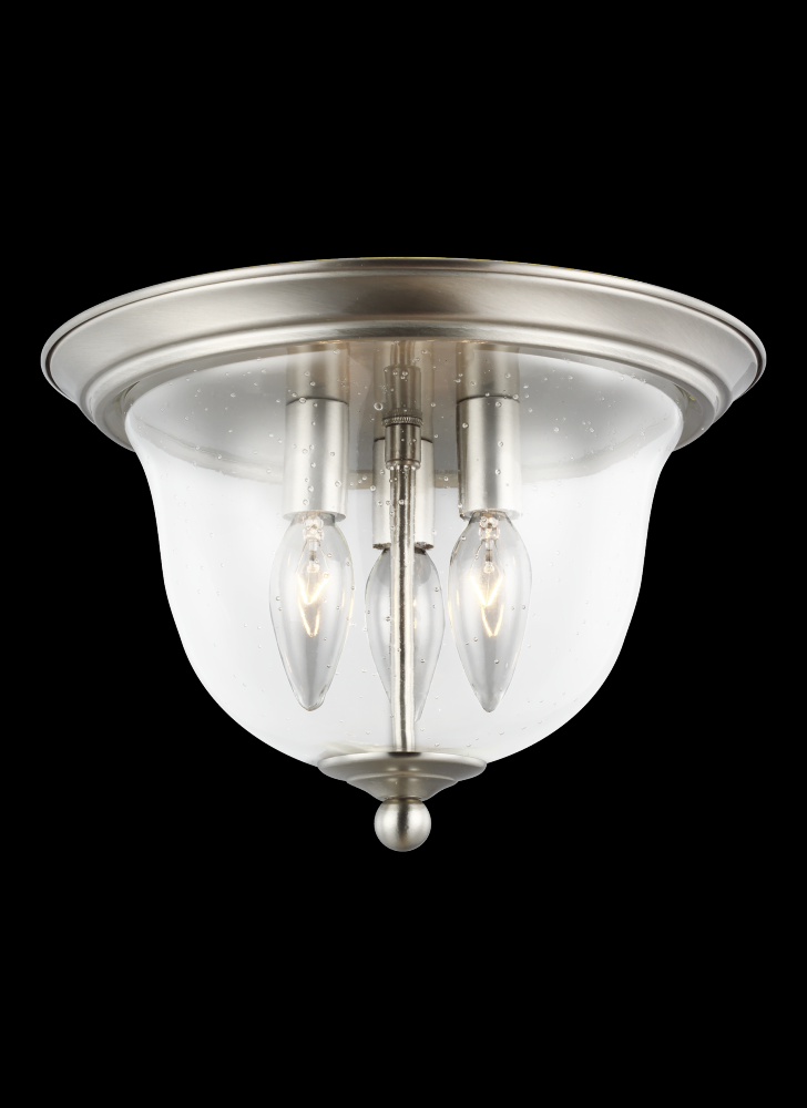 Belton Three Light Ceiling Flush Mount