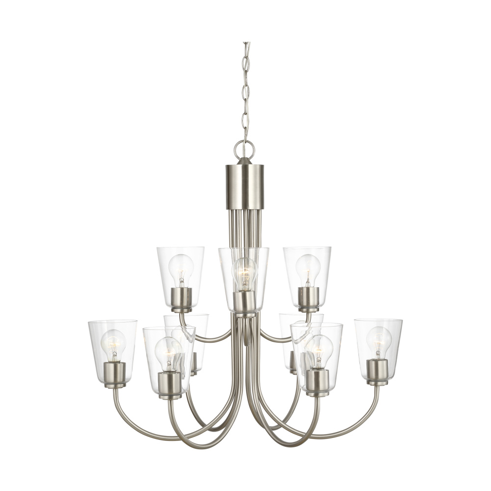 Miles Nine Light Chandelier