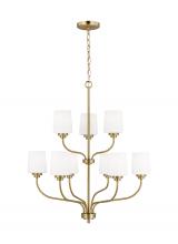 Generation Lighting 3102809EN3-848 - Windom Nine Light Chandelier