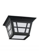 Generation Lighting 79131EN3-12 - Herrington Two Light Outdoor Ceiling Flush Mount