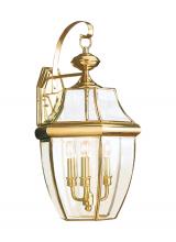 Generation Lighting 8040EN-02 - Lancaster Three Light Outdoor Wall Lantern