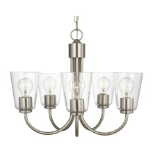 Generation Lighting GLC1145BS - Miles Five Light Chandelier