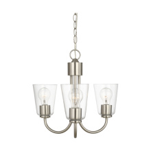 Generation Lighting GLC1153BS - Miles Three Light Chandelier