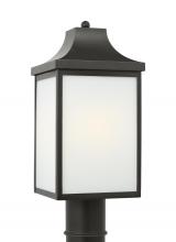 Generation Lighting GLO1051ANBZ - Saybrook One Light Medium Post