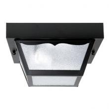 Capital 9937BK - 1 Light Outdoor Flush Mount