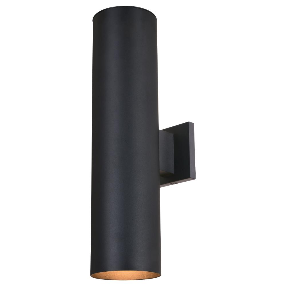 Chiasso 2 Light 20-in.H Outdoor Wall Light Textured Black
