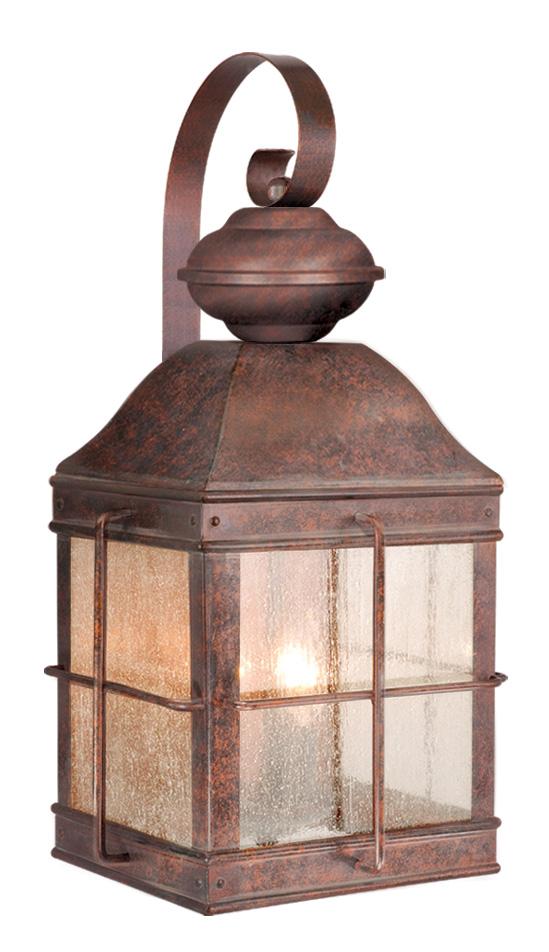 Revere 9.75-in Outdoor Wall Light Royal Bronze