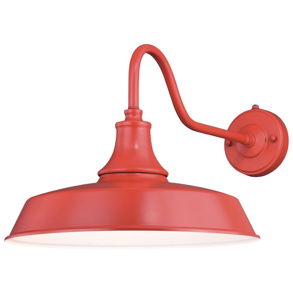 Dorado 15-in Outdoor Wall Light Red and White