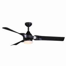 Vaxcel International F0069 - Austin 52 in. LED Ceiling Fan Black with Chrome