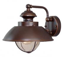 Vaxcel International OW21501BBZ - Harwich 10-in Outdoor Wall Light Burnished Bronze