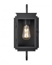 Revolution Lighting BNK-OL17BK - 1 Light Wall Lantern