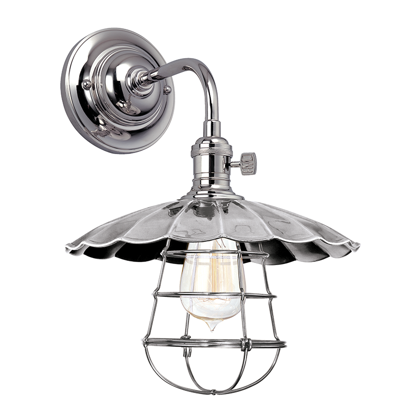 1 LIGHT WALL SCONCE