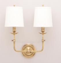 Hudson Valley 172-AGB - 2 LIGHT WALL SCONCE