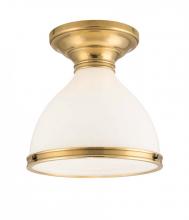 Hudson Valley 2612-AGB - Randolph Semi Flush