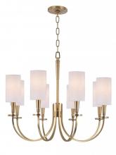 Hudson Valley 8028-AGB - Mason Chandelier