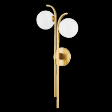 Hudson Valley 8425-AGB - LAVAL Wall Sconce