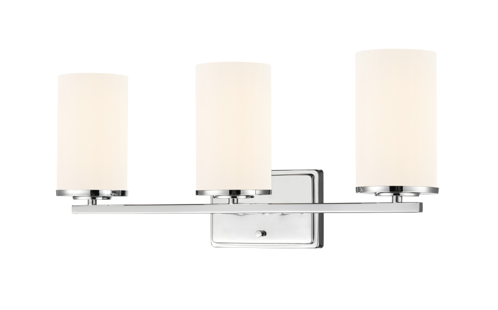 Verlana 22" 3-Light Vanity - Chrome