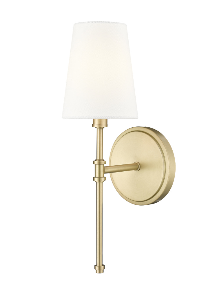 Adorra 15" High 1-Light Wall Sconce - Vintage Brass