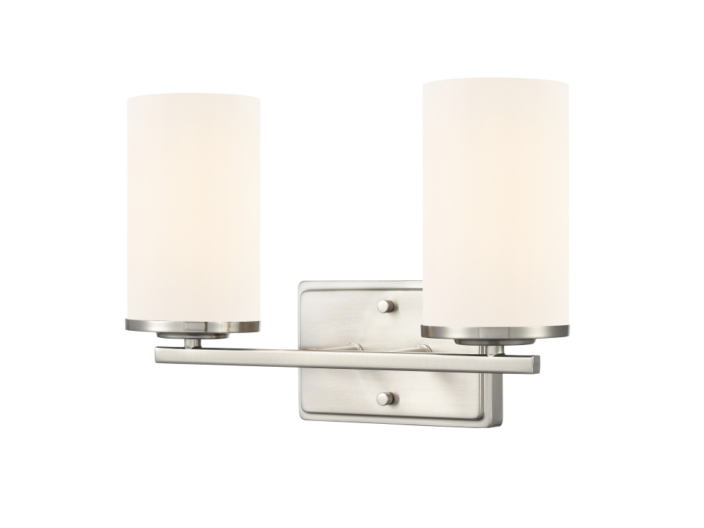 Verlana 14" 2-Light Vanity - Brushed Nickel