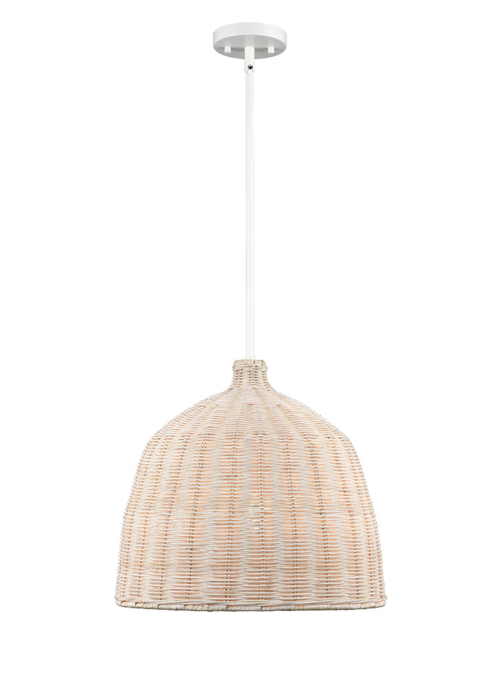 Elise 1-Light Pendant light White
