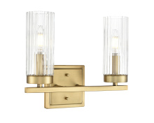 Millennium 46002-VB - Iversen 12.5" Wide 2-Light Vanity - Vintage Brass