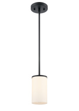 Millennium 2711WG-MB - Verlana 5" 1-Light Mini Pendant - Matte Black
