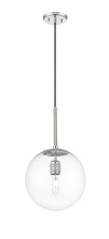 Millennium 25401-PN - Kairo 12" Wide 1-Light Pendant - Polished Nickel