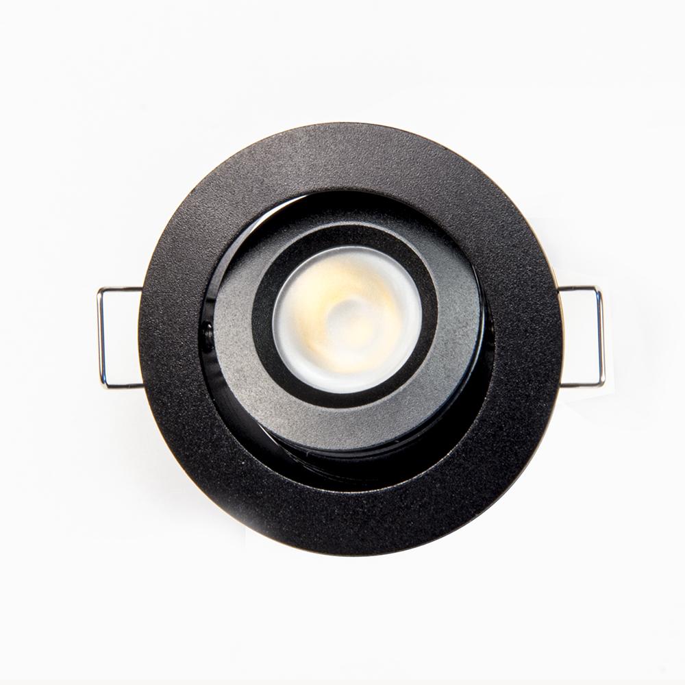 12VDC 3W Mini-Dimmable Adjustable LED Downlight