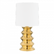 Mitzi by Hudson Valley Lighting HL617201B-AGB/CGD - Zoe Table Lamp