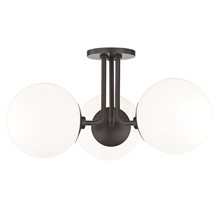 Mitzi by Hudson Valley Lighting H105603-OB - Stella Semi Flush