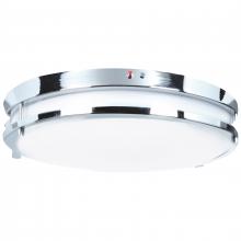 Access 20464LEDEM-CH/ACR - Dual Voltage Emergency Backup LED Flush Mount