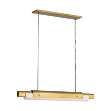 Visual Comfort & Co. Modern Collection AKLS675WDHABOP - Ambrose 36 Linear Chandelier