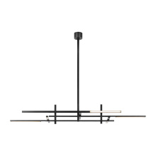 Visual Comfort & Co. Modern Collection SLLS56227CCBZ - Cityscape Stacked X-Large Linear Chandelier