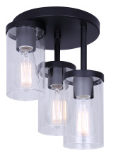 Canarm ISF1234A03BK - Britton Semi-Flush Mount